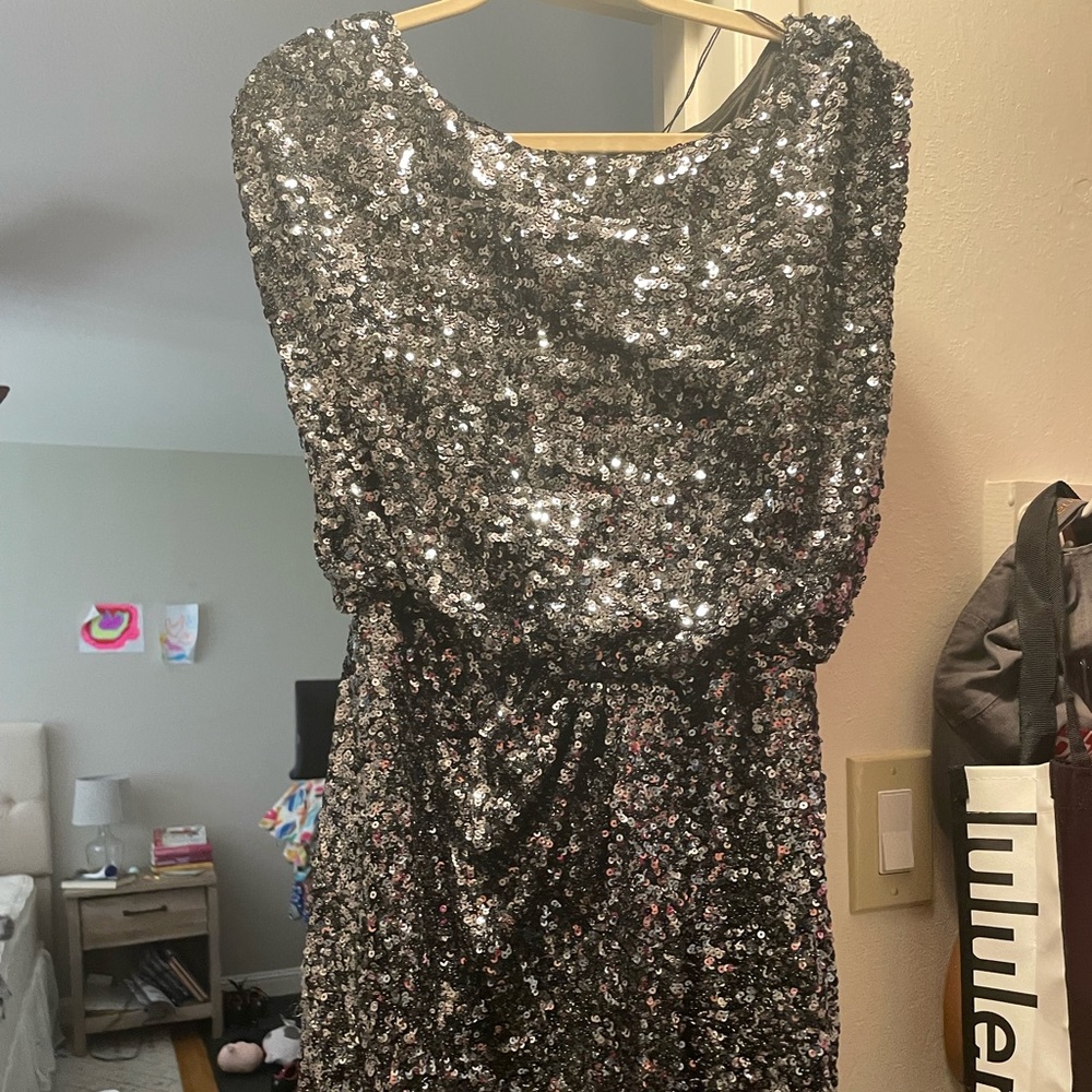 Barely worn Aiden sequin dress!